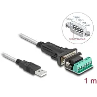 DeLOCK 64268 Adapter USB-A/RS-422/485 St+ 6P Terminalblock 5V 1m