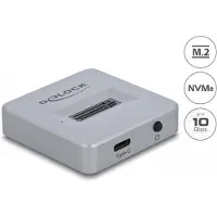 DeLOCK Station d'accueil de disques - - 64000 - SSD - M.2 - Argent - 10 Gbit/s