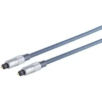 KASH Câble de connexion audio numérique Toslink (1 m, Câble Toslink)