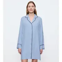 Triumph Chemise de nuit ' Amourette Jacquard ' bleu clair