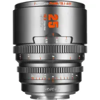 7artisans 25mm T2.1 Sony (E-mount) Gris Titane