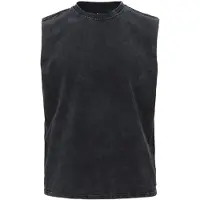 Forplay Débardeur de - Débardeur Open Edge Délavé - L - XXL - pour Homme - noir - Taille XXL