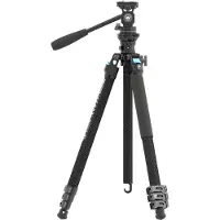 Sirui Landscape Carbon Tripod Kit L-224FL + KV-5 Video Head (with Flip Lock)