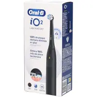 Oral-B iO 2 Brosse à Dents Électrique Noire 1 pc(s) Brosse(S) À Dents