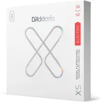 D'addario And Co XSE1052-3P 10-52 Light Top/Hvy Btm XS Nickel Coated 3-Pack
