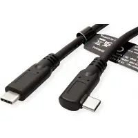 Roline 11.02.9075 Câble USB 3.2 Gen 2x2 1 m USB C Noir