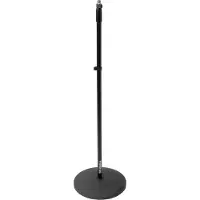 Woodbrass MIC100 Pied De Microphone Embase Ronde