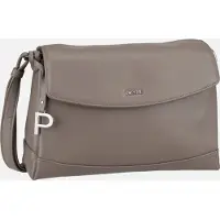 PICARD Cuir sac à épaule sac à épaule bandoulière Really Shoulder Bag Gravel taupe