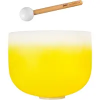Sela SECCU12E Crystal Singing Bowl Chakra bol chantant 12 pouces 323.5 Hz