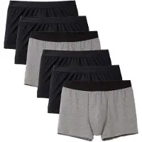 Calida Boxers 'Natural Benefit' gris / noir