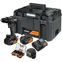 DeWalt X MCLAREN DCD86MP2KT-QW Perceuse-visseuse Sans Fil 18 V XR Avec Lot D'accessoires Chez TSTAK (2 Batteries 5,0 Ah + Chargeur)