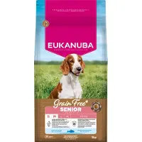 Eukanuba 3kg Grain Free Senior Small & Medium croquettes pour chien