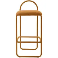 AYTM Angui High Chaise de Bar 82.5 cm | Amber Boucle