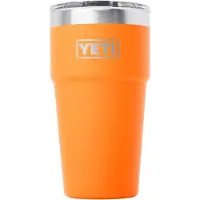 Yeti Rambler Stackable Cup 20oz Mag Slider Lid, King Crab Orange, tasse thermos empilable avec couvercle, 591 ml