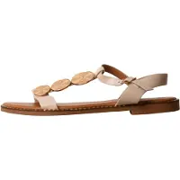 Super Mode Sandales à Brides R and BE - Beige