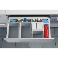 Hailo Collecteur de déchets 3620911 Separato-K 900 2x 8 + 2x 18 litres