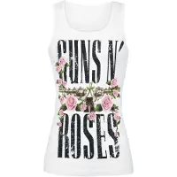 Guns n' Roses Top de - Big Guns - S - XXL - pour Femme - blanc - Taille L