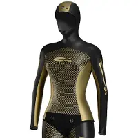 C4 Freediving Aurea 5 Mm Woman Freediving Jacket Noir 5 Femme
