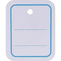 Agipa Porte-étiquette, 39 x 55 mm, perforé, ligné