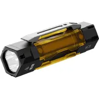 Wuben E8 Black, lampe de poche EDC et de camping rechargeable et modulaire avec lumière UV 365nm, 1300 lumens