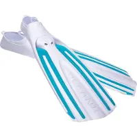 Oceanic Viper 2 Ff Diving Fins Blanc,Bleu EU 38-39