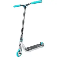 Metal Core Trottinette de figure Core CG1 Complete, roues Raw/Teal 110 mm, roulements à billes ABEC 9 et plateau en aluminium
