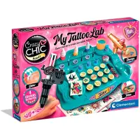 Clementoni Set Crazy Chic Tattoo Studio Educational Toy Rose Enfants
