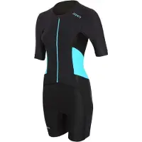 Zone3 Activate Short Sleeve Trisuit Noir M Femme