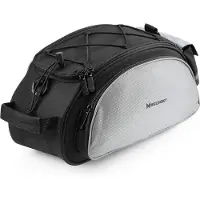 Wozinsky Luggage Carrier Bike Bag with Shoulder Strap 13L Black (Wbb1Bk)