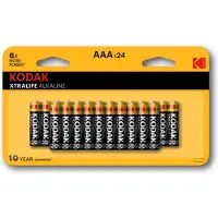 Kodak - Pile - XTRALIFE Alcaline - AAA / LR03 - pack 24