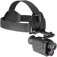 INF Mini Monoculaire de Vision Nocturne 4K: Infrarouge et Dioptrie Réglable