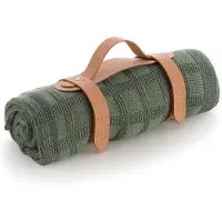cambrass Couverture Squares Bamboo 80x100 Cm