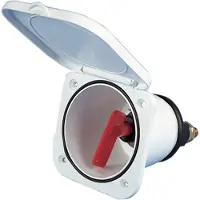 Nuova Rade Case With Battery Switch Blanc 100A