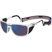 Carrera Lunettes de soleil - - C Sport 08/S/XT 6HT/MG - Wayfarer - Blanc mat - Filtre UV400