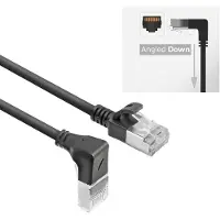 ACT DA3900, 0.5 m, Cat6a, U/FTP (STP), RJ-45, RJ-45, Noir