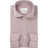 Profuomo Slim Fit Chemise rouge, Unicolore
