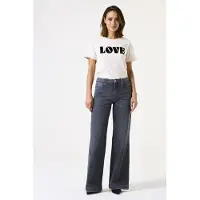 Garcia Celia Wide Leg Jeans Bleu,Gris 36 / 36 Femme