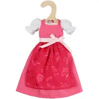 Heless Trachtenkleid Pinky - für Modepuppen der Grösse 29 cm