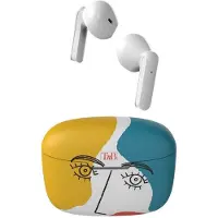 TNB Écouteurs sans fil - T'nb - Exclusiv' - ART 3 - Étui de chargement inclus - Bluetooth - Autonomie de 12 heures - Commandes tactiles - Blanc