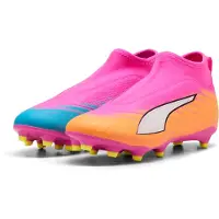 Puma Ultra 6 Match+ Ll Fg/ag Junior Football Boots Rose EU 30 Enfants