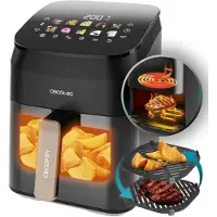 Cecotec Griglia per Affumicare Cecofry, Friteuse, Noir