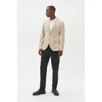 Matinique Veste de costume 'George' beige foncé