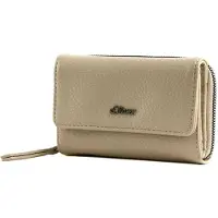 s.Oliver porte-monnaie Wallet Brown beige