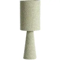 Light & Living - lampe de table - Micky - vert - textile - Ø 20cm - E27 - 1886040