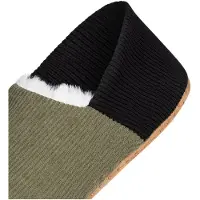 Camano Pantoufle olive / noir