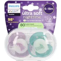 Philips AVENT Pacifier - ultra-douce nuit - SCF094/04
