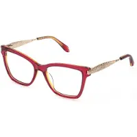 Just cavalli Lunettes de Vue VJC190 54/17/140 Multilayer ciclamino Acetato WOMAN VJC190