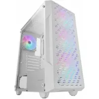 Mars Gaming MC-GEO Caja Gaming ATX 4x Ventiladores FRGB 12cm Frontal Mesh Cristal Templado Blanco