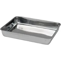 Hendi Hero Bac à viande Acier inoxydable /, Plaque de four + grille, Argent