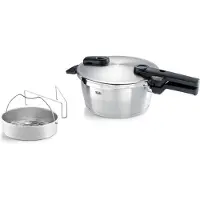 Fissler Vitaquick Premium 602-410-03-070-0 cocotte, 22 cm, 3.5L avec insert vapeur